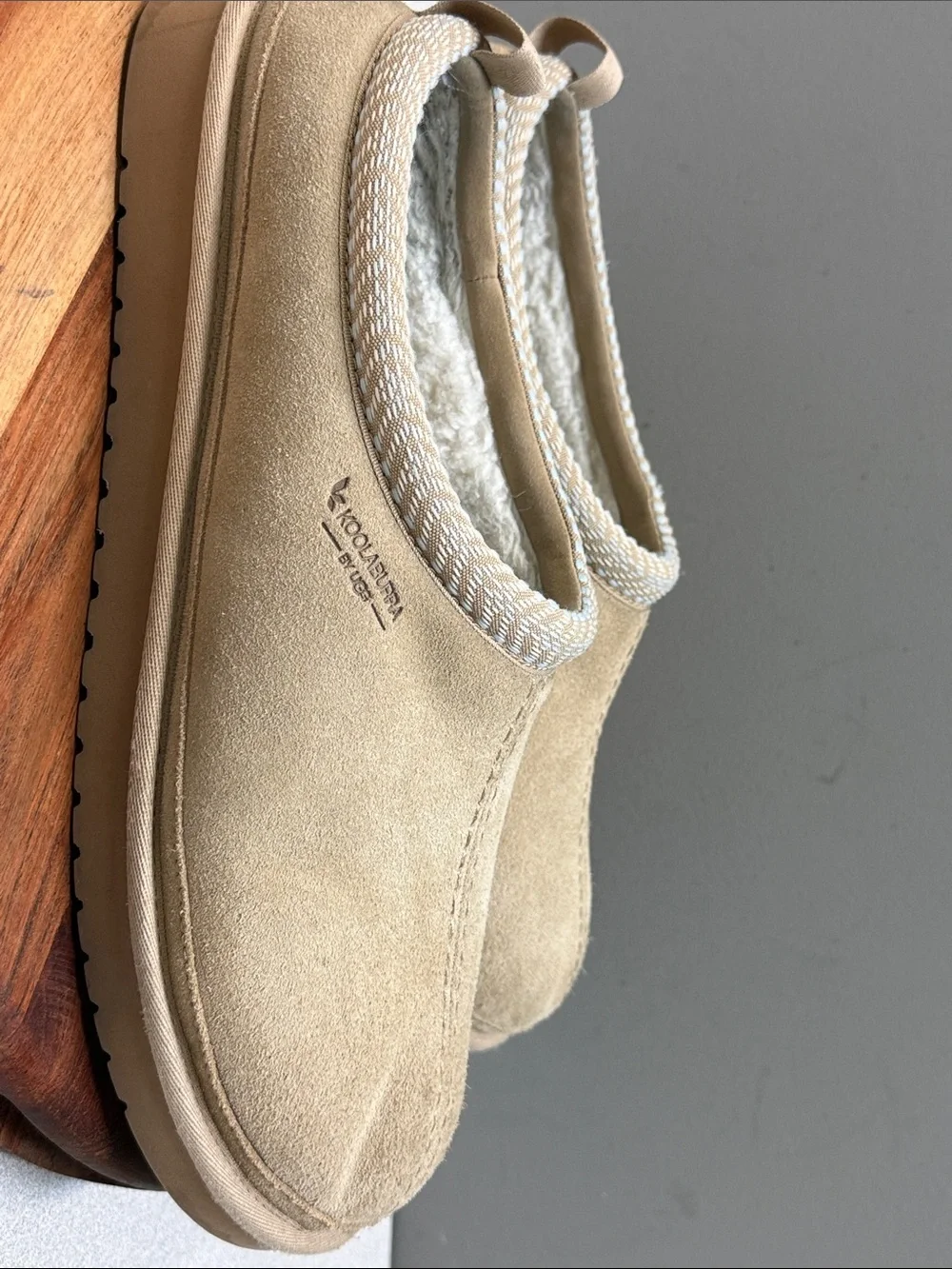 Koolaburra by UGG Men's Size 13 Cozy Faux Suede Slippers House Shoe